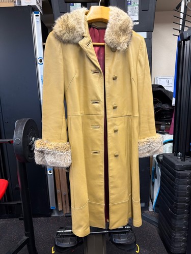 Vintage jeno paris long tan - jeno,