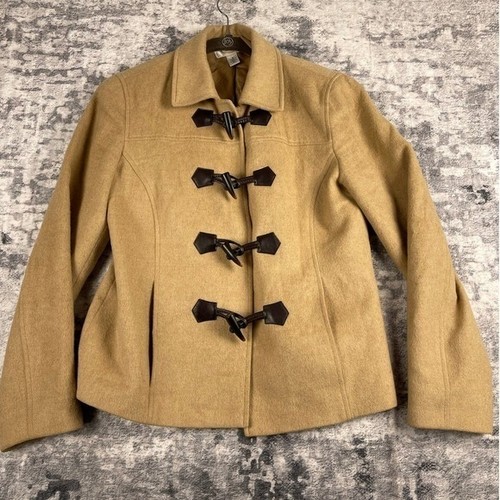 Talbots women camel tan wool - talbots,