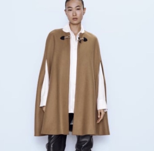 Zara manteco wool toggle - zara,