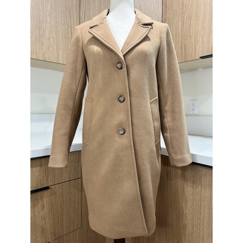 Womens camel tan wool blend - tan,