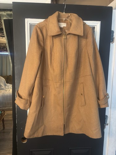 Michael kors camel wool blend - wool,