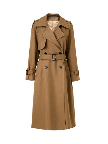 Elegant mid length trench - elegant, mid-length