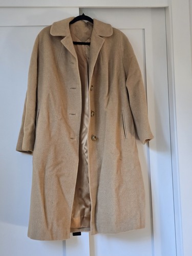 Camel hair vintage maxi - camel,