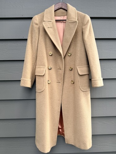 Vintage 100 camel hair coat - hair,