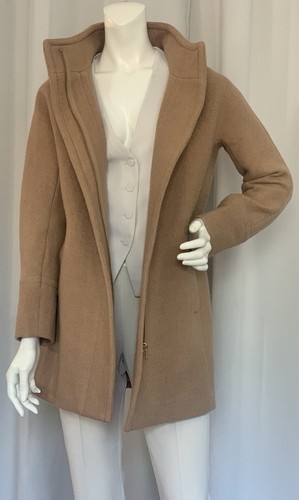 Crew camel wool blend - blend, coat