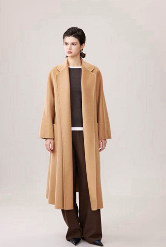 Women camel cashmere long - women's,