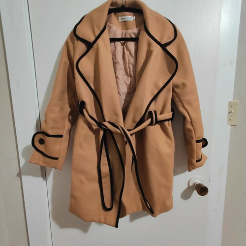Camel tan contrast - camel, piping