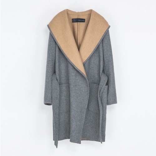 Zara wool blend - blend, gray