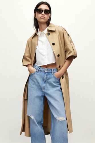 Allsaints retro tina trench - allsaints,